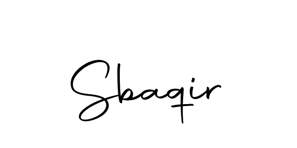 Use a signature maker to create a handwritten signature online. With this signature software, you can design (Autography-DOLnW) your own signature for name Sbaqir. Sbaqir signature style 10 images and pictures png
