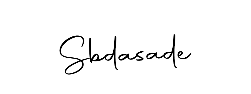 How to make Sbdasade signature? Autography-DOLnW is a professional autograph style. Create handwritten signature for Sbdasade name. Sbdasade signature style 10 images and pictures png