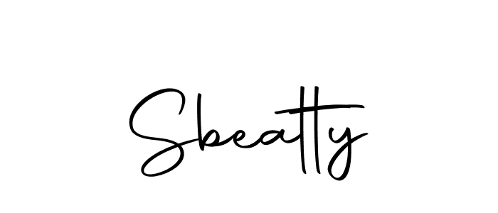 Make a short Sbeatty signature style. Manage your documents anywhere anytime using Autography-DOLnW. Create and add eSignatures, submit forms, share and send files easily. Sbeatty signature style 10 images and pictures png