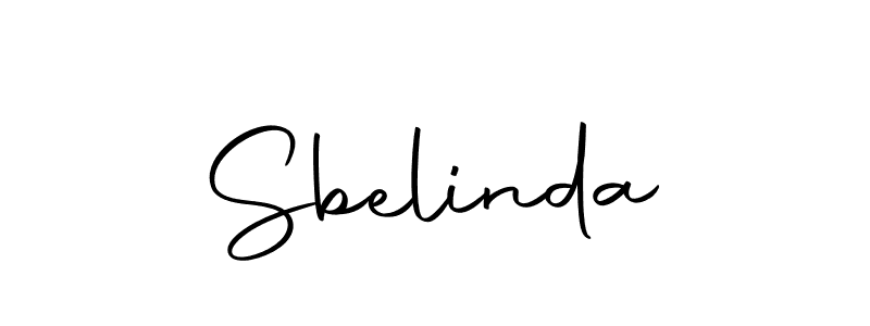 Use a signature maker to create a handwritten signature online. With this signature software, you can design (Autography-DOLnW) your own signature for name Sbelinda. Sbelinda signature style 10 images and pictures png