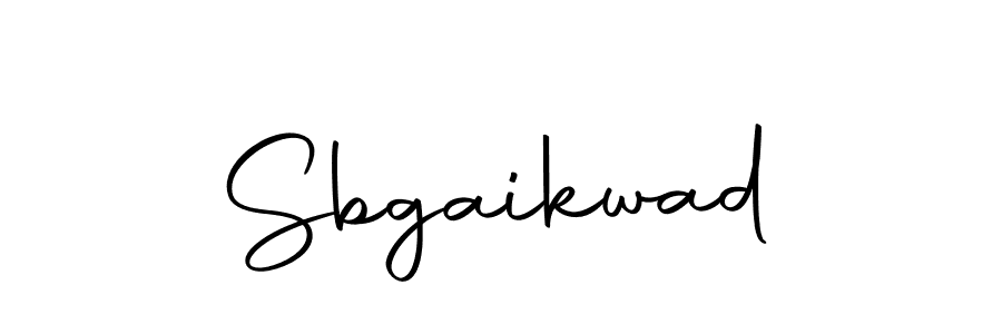 Design your own signature with our free online signature maker. With this signature software, you can create a handwritten (Autography-DOLnW) signature for name Sbgaikwad. Sbgaikwad signature style 10 images and pictures png