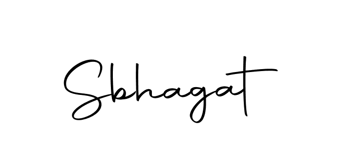 Make a beautiful signature design for name Sbhagat. With this signature (Autography-DOLnW) style, you can create a handwritten signature for free. Sbhagat signature style 10 images and pictures png