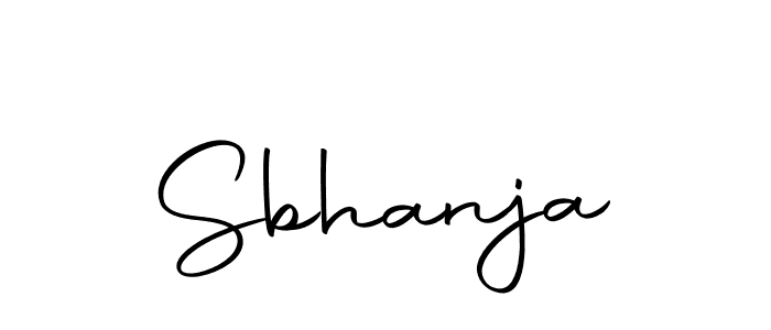 Sbhanja stylish signature style. Best Handwritten Sign (Autography-DOLnW) for my name. Handwritten Signature Collection Ideas for my name Sbhanja. Sbhanja signature style 10 images and pictures png