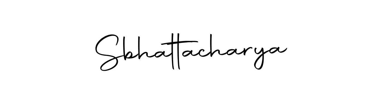 How to make Sbhattacharya name signature. Use Autography-DOLnW style for creating short signs online. This is the latest handwritten sign. Sbhattacharya signature style 10 images and pictures png
