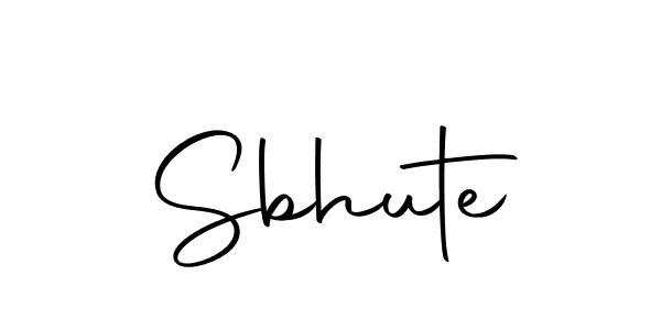 It looks lik you need a new signature style for name Sbhute. Design unique handwritten (Autography-DOLnW) signature with our free signature maker in just a few clicks. Sbhute signature style 10 images and pictures png