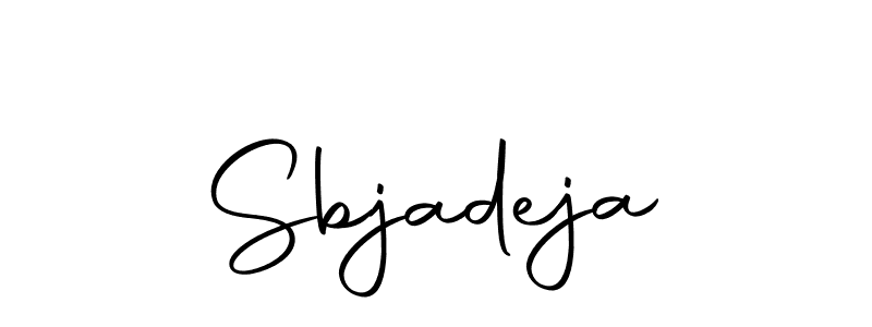 Once you've used our free online signature maker to create your best signature Autography-DOLnW style, it's time to enjoy all of the benefits that Sbjadeja name signing documents. Sbjadeja signature style 10 images and pictures png