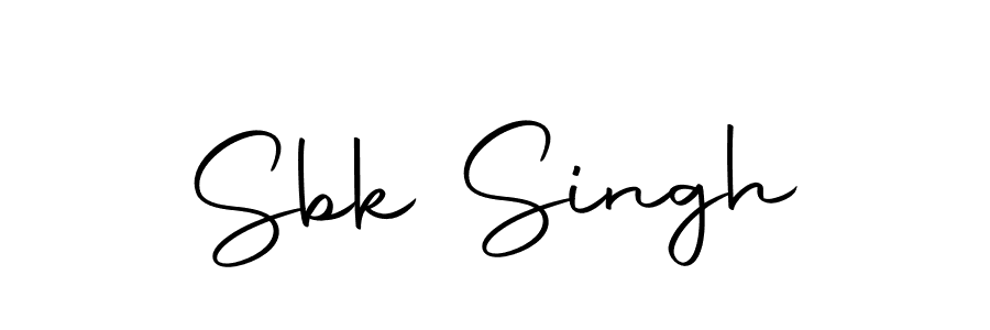 How to make Sbk Singh name signature. Use Autography-DOLnW style for creating short signs online. This is the latest handwritten sign. Sbk Singh signature style 10 images and pictures png