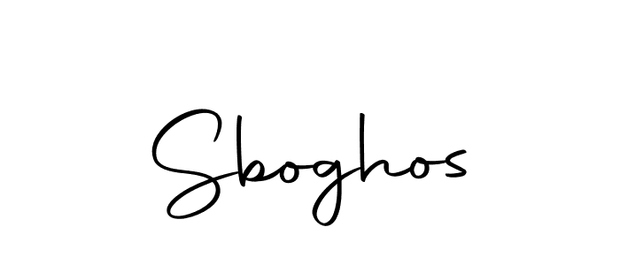 The best way (Autography-DOLnW) to make a short signature is to pick only two or three words in your name. The name Sboghos include a total of six letters. For converting this name. Sboghos signature style 10 images and pictures png
