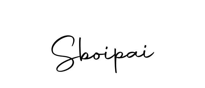 You should practise on your own different ways (Autography-DOLnW) to write your name (Sboipai) in signature. don't let someone else do it for you. Sboipai signature style 10 images and pictures png