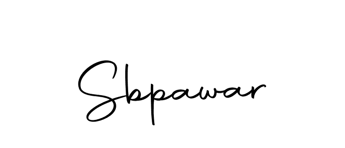 Design your own signature with our free online signature maker. With this signature software, you can create a handwritten (Autography-DOLnW) signature for name Sbpawar. Sbpawar signature style 10 images and pictures png