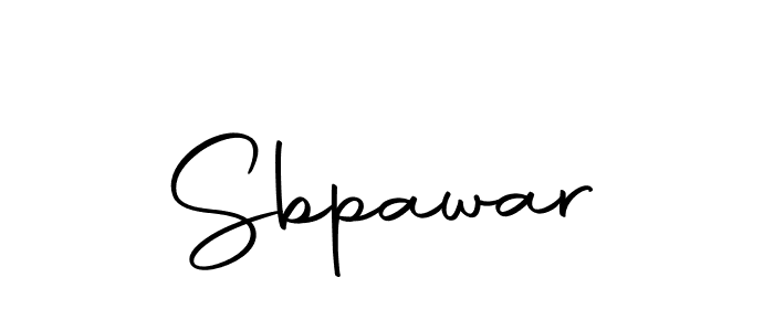 Design your own signature with our free online signature maker. With this signature software, you can create a handwritten (Autography-DOLnW) signature for name Sbpawar. Sbpawar signature style 10 images and pictures png