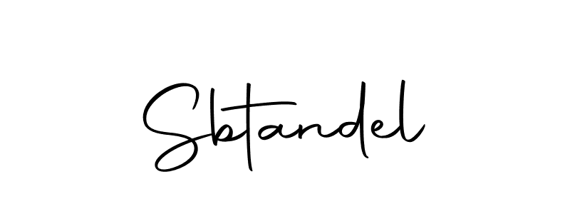You should practise on your own different ways (Autography-DOLnW) to write your name (Sbtandel) in signature. don't let someone else do it for you. Sbtandel signature style 10 images and pictures png