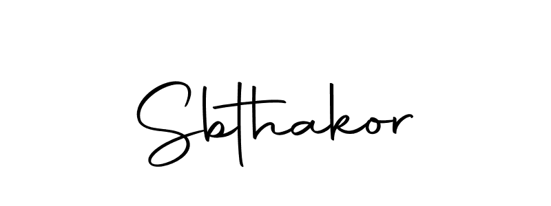 It looks lik you need a new signature style for name Sbthakor. Design unique handwritten (Autography-DOLnW) signature with our free signature maker in just a few clicks. Sbthakor signature style 10 images and pictures png