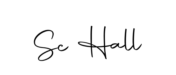 How to Draw Sc Hall signature style? Autography-DOLnW is a latest design signature styles for name Sc Hall. Sc Hall signature style 10 images and pictures png