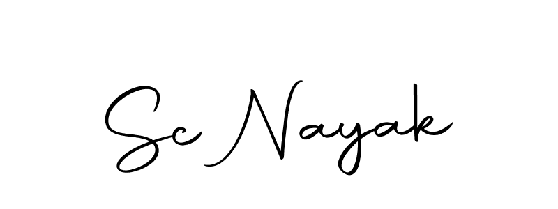 The best way (Autography-DOLnW) to make a short signature is to pick only two or three words in your name. The name Sc Nayak include a total of six letters. For converting this name. Sc Nayak signature style 10 images and pictures png