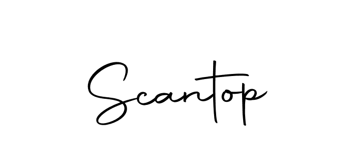 How to make Scantop signature? Autography-DOLnW is a professional autograph style. Create handwritten signature for Scantop name. Scantop signature style 10 images and pictures png