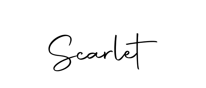 Design your own signature with our free online signature maker. With this signature software, you can create a handwritten (Autography-DOLnW) signature for name Scarlet. Scarlet signature style 10 images and pictures png