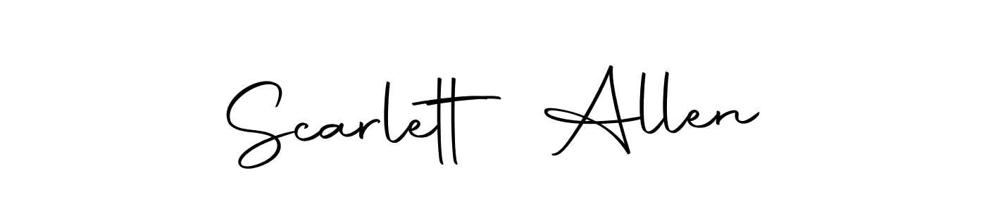 if you are searching for the best signature style for your name Scarlett Allen. so please give up your signature search. here we have designed multiple signature styles  using Autography-DOLnW. Scarlett Allen signature style 10 images and pictures png