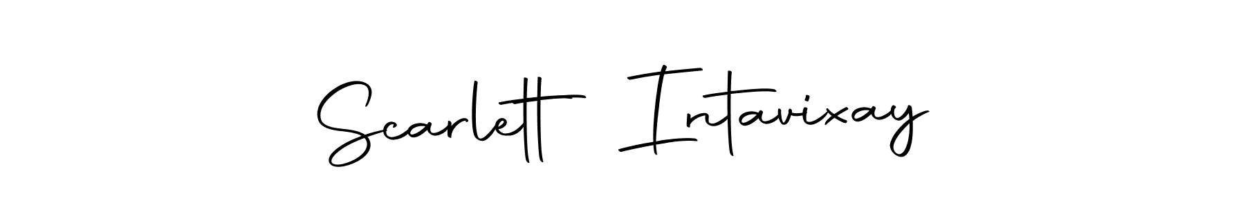 Here are the top 10 professional signature styles for the name Scarlett Intavixay. These are the best autograph styles you can use for your name. Scarlett Intavixay signature style 10 images and pictures png
