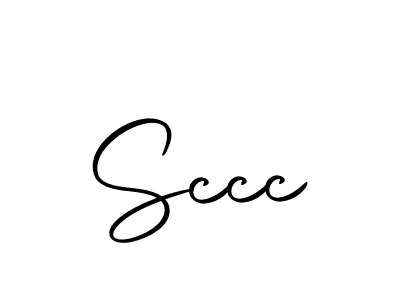 How to make Sccc signature? Autography-DOLnW is a professional autograph style. Create handwritten signature for Sccc name. Sccc signature style 10 images and pictures png