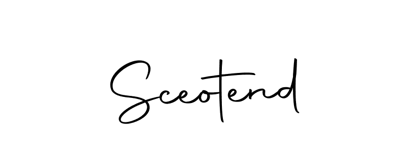 The best way (Autography-DOLnW) to make a short signature is to pick only two or three words in your name. The name Sceotend include a total of six letters. For converting this name. Sceotend signature style 10 images and pictures png