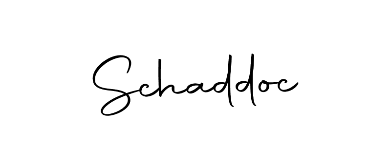 Design your own signature with our free online signature maker. With this signature software, you can create a handwritten (Autography-DOLnW) signature for name Schaddoc. Schaddoc signature style 10 images and pictures png