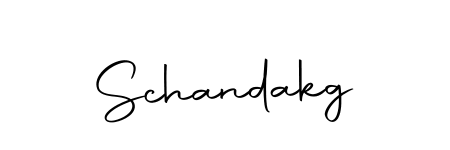 The best way (Autography-DOLnW) to make a short signature is to pick only two or three words in your name. The name Schandakg include a total of six letters. For converting this name. Schandakg signature style 10 images and pictures png