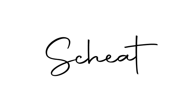 Use a signature maker to create a handwritten signature online. With this signature software, you can design (Autography-DOLnW) your own signature for name Scheat. Scheat signature style 10 images and pictures png
