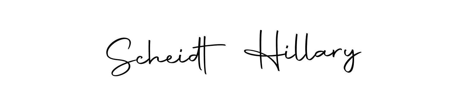 It looks lik you need a new signature style for name Scheidt Hillary. Design unique handwritten (Autography-DOLnW) signature with our free signature maker in just a few clicks. Scheidt Hillary signature style 10 images and pictures png