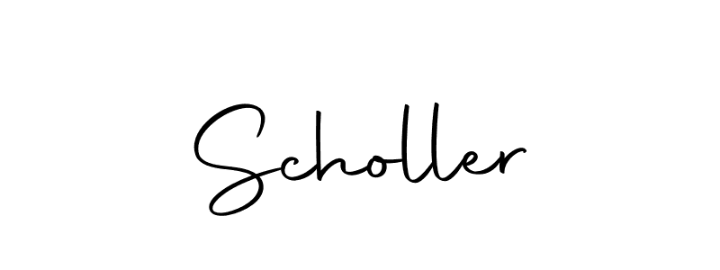 How to make Scholler name signature. Use Autography-DOLnW style for creating short signs online. This is the latest handwritten sign. Scholler signature style 10 images and pictures png