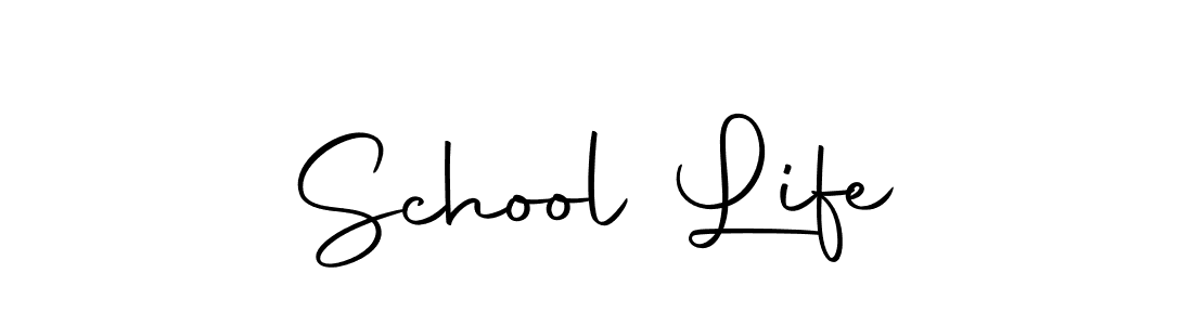 Also You can easily find your signature by using the search form. We will create School Life name handwritten signature images for you free of cost using Autography-DOLnW sign style. School Life signature style 10 images and pictures png