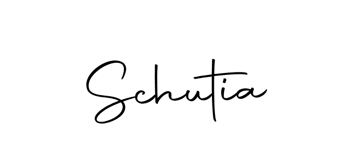You should practise on your own different ways (Autography-DOLnW) to write your name (Schutia) in signature. don't let someone else do it for you. Schutia signature style 10 images and pictures png