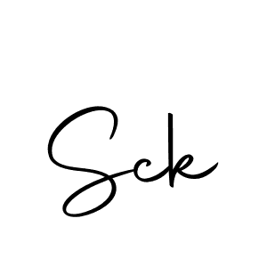How to make Sck name signature. Use Autography-DOLnW style for creating short signs online. This is the latest handwritten sign. Sck signature style 10 images and pictures png