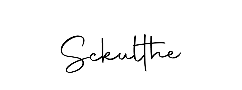 Design your own signature with our free online signature maker. With this signature software, you can create a handwritten (Autography-DOLnW) signature for name Sckulthe. Sckulthe signature style 10 images and pictures png