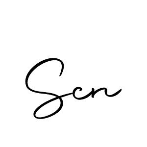 You should practise on your own different ways (Autography-DOLnW) to write your name (Scn) in signature. don't let someone else do it for you. Scn signature style 10 images and pictures png