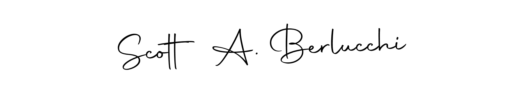 You should practise on your own different ways (Autography-DOLnW) to write your name (Scott A. Berlucchi) in signature. don't let someone else do it for you. Scott A. Berlucchi signature style 10 images and pictures png