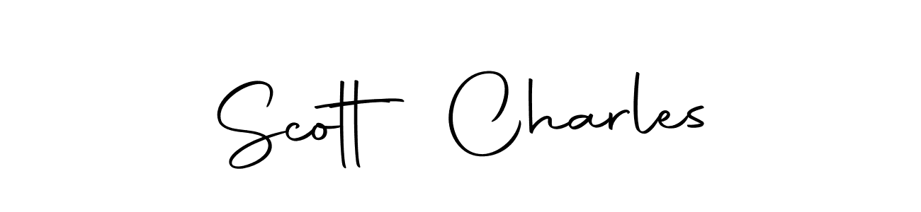 Use a signature maker to create a handwritten signature online. With this signature software, you can design (Autography-DOLnW) your own signature for name Scott Charles. Scott Charles signature style 10 images and pictures png