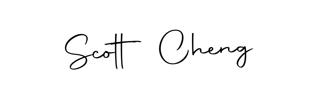 Make a beautiful signature design for name Scott Cheng. Use this online signature maker to create a handwritten signature for free. Scott Cheng signature style 10 images and pictures png