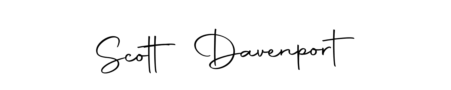 Make a short Scott Davenport signature style. Manage your documents anywhere anytime using Autography-DOLnW. Create and add eSignatures, submit forms, share and send files easily. Scott Davenport signature style 10 images and pictures png