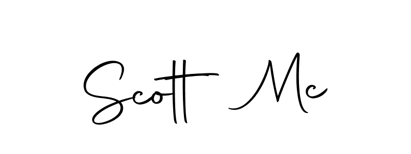 It looks lik you need a new signature style for name Scott Mc. Design unique handwritten (Autography-DOLnW) signature with our free signature maker in just a few clicks. Scott Mc signature style 10 images and pictures png