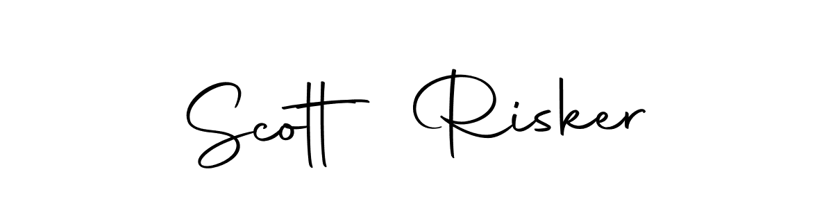 Create a beautiful signature design for name Scott Risker. With this signature (Autography-DOLnW) fonts, you can make a handwritten signature for free. Scott Risker signature style 10 images and pictures png