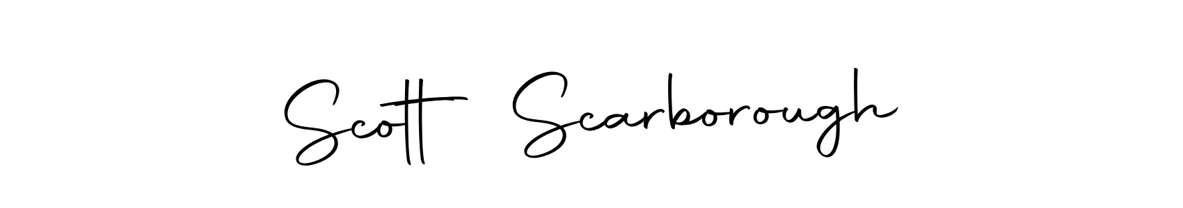 Use a signature maker to create a handwritten signature online. With this signature software, you can design (Autography-DOLnW) your own signature for name Scott Scarborough. Scott Scarborough signature style 10 images and pictures png