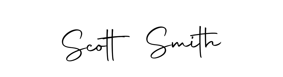 How to make Scott Smith name signature. Use Autography-DOLnW style for creating short signs online. This is the latest handwritten sign. Scott Smith signature style 10 images and pictures png