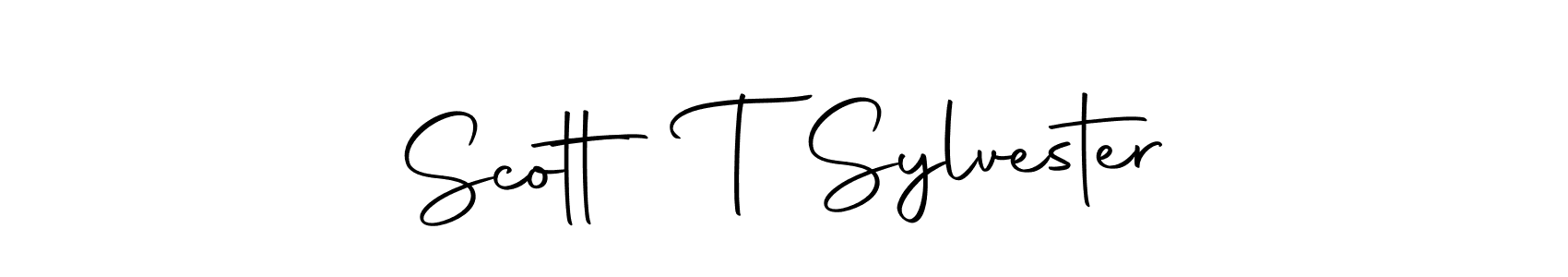 Also we have Scott T Sylvester name is the best signature style. Create professional handwritten signature collection using Autography-DOLnW autograph style. Scott T Sylvester signature style 10 images and pictures png