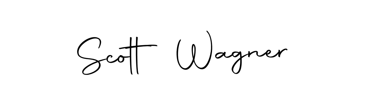 Create a beautiful signature design for name Scott Wagner. With this signature (Autography-DOLnW) fonts, you can make a handwritten signature for free. Scott Wagner signature style 10 images and pictures png