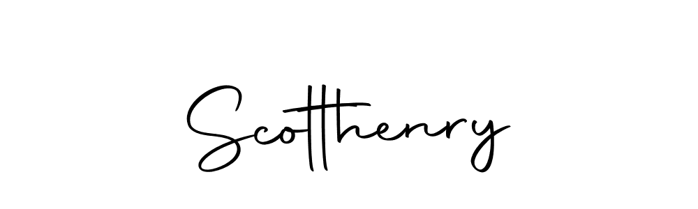 The best way (Autography-DOLnW) to make a short signature is to pick only two or three words in your name. The name Scotthenry include a total of six letters. For converting this name. Scotthenry signature style 10 images and pictures png