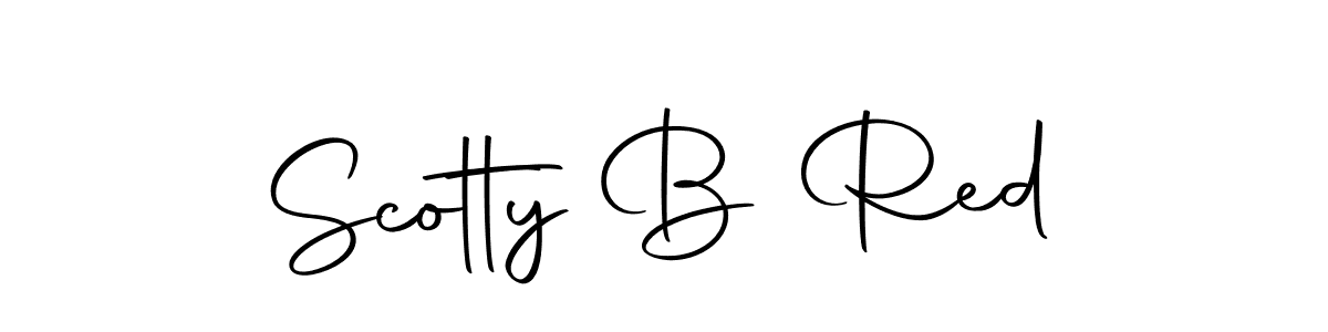 Make a beautiful signature design for name Scotty B Red. With this signature (Autography-DOLnW) style, you can create a handwritten signature for free. Scotty B Red signature style 10 images and pictures png