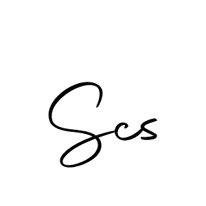 Make a beautiful signature design for name Scs. With this signature (Autography-DOLnW) style, you can create a handwritten signature for free. Scs signature style 10 images and pictures png