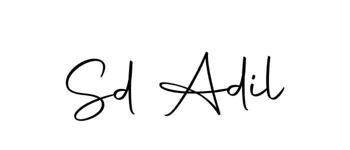 if you are searching for the best signature style for your name Sd Adil. so please give up your signature search. here we have designed multiple signature styles  using Autography-DOLnW. Sd Adil signature style 10 images and pictures png