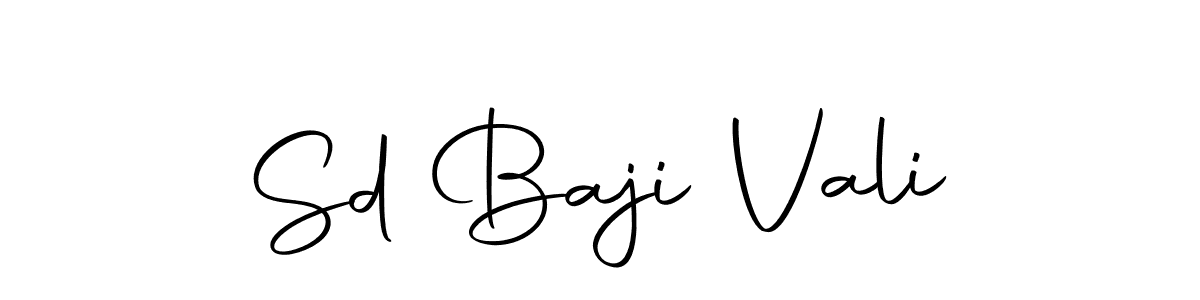 Similarly Autography-DOLnW is the best handwritten signature design. Signature creator online .You can use it as an online autograph creator for name Sd Baji Vali. Sd Baji Vali signature style 10 images and pictures png